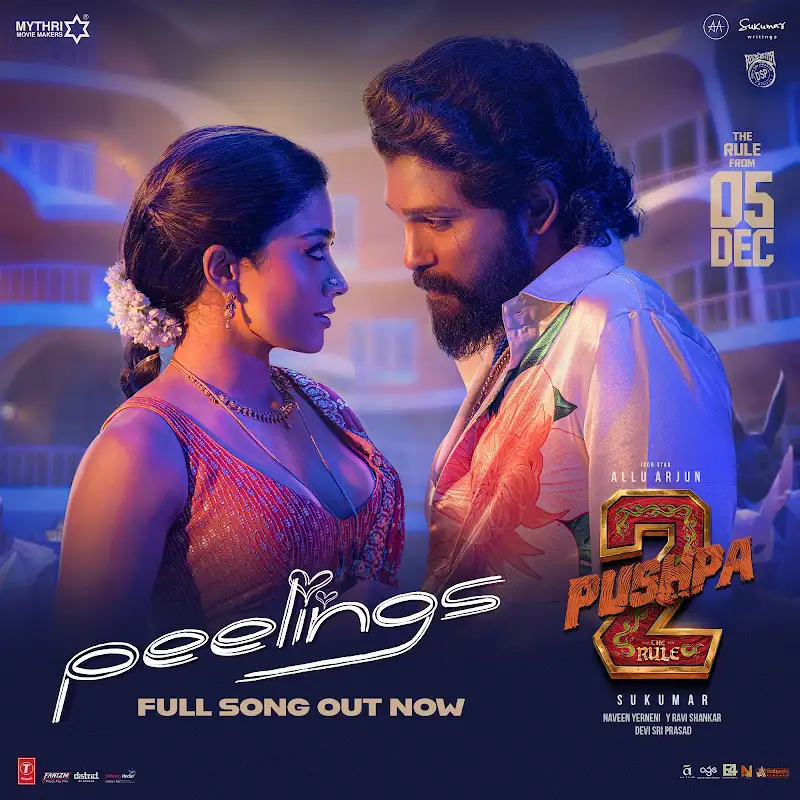 Pushpa 2: The Rule, Pushpa2 alluarjun RashmikaMandanna KissikSong Sreeleela
