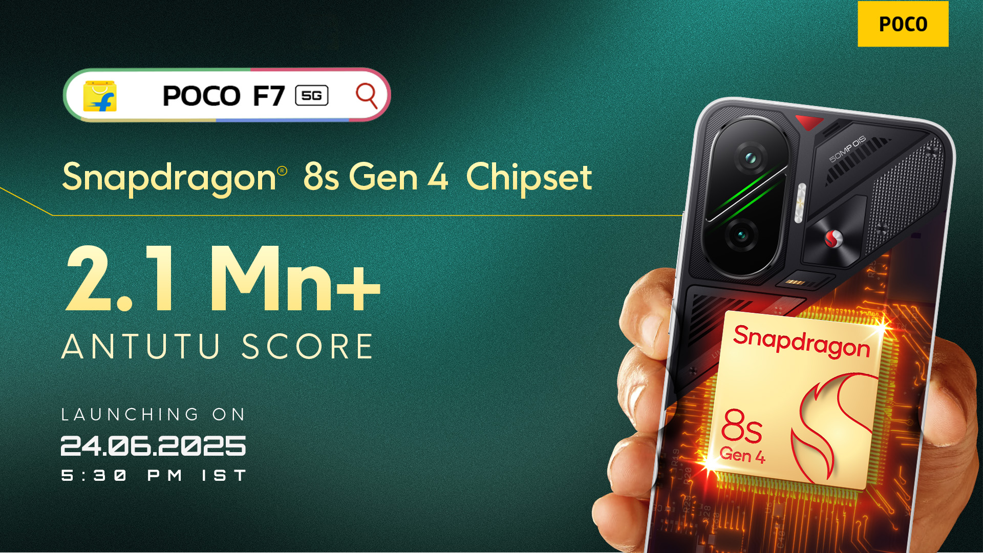 POCO F7: Redefining Value Flagships with Power and Style in 2025, POCOF7 ValueFlagship Snapdragon8sGen4 AMOLED 7550mAh HyperOS2 5GIndia POCO Camera 90WCharging IP68 CyberSilver Gaming Smartphone2025